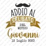 Magliette Addio al Celibato (5 pezzi)