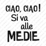 Maglietta Ciao Medie Kid