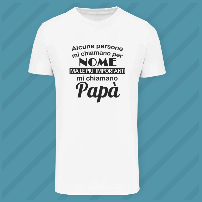T-shirt Personalizzata festa del papà Cuore - idea regalo