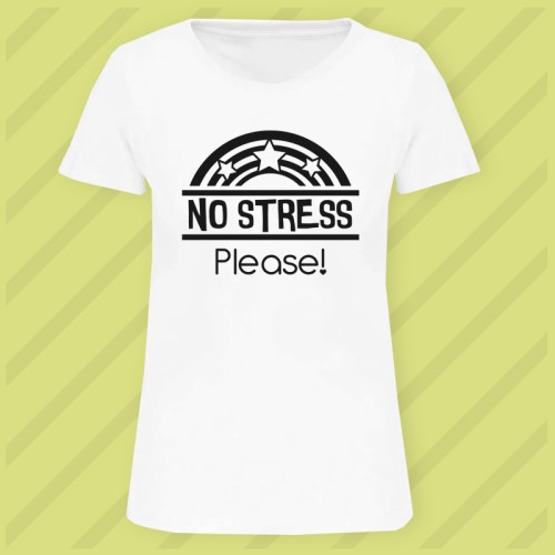 Maglietta No Stress Lady