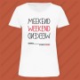 Maglietta Weekend Lady