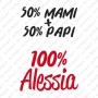 Body 50 Mami 50 Papi con Nome Manica Corta