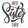 Coordinato Best Sister Felpa Kid