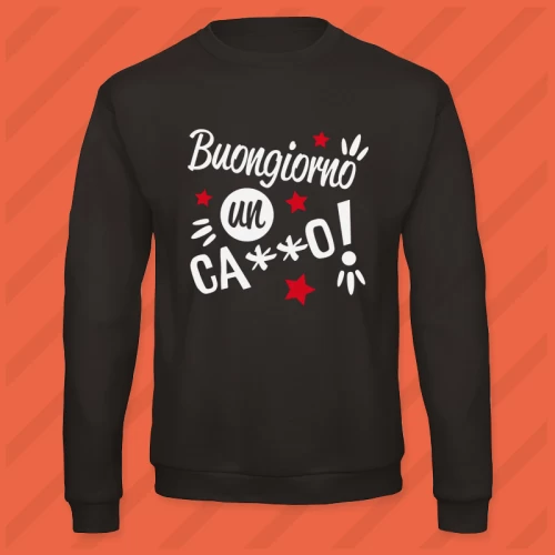 Felpa BuongiorNo Unisex