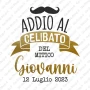 Magliette Addio al Celibato (3 pezzi)