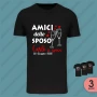 Magliette Amici Sposo (3 pezzi)