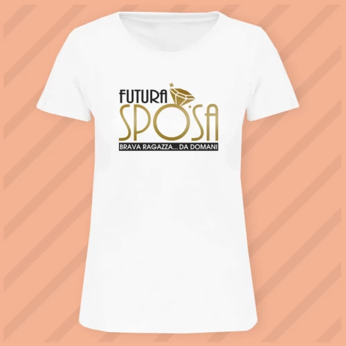 Maglietta Futura Sposa Lady