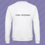 Felpa Ciao Invidiose Unisex