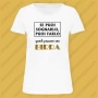 Maglietta Birra Lady