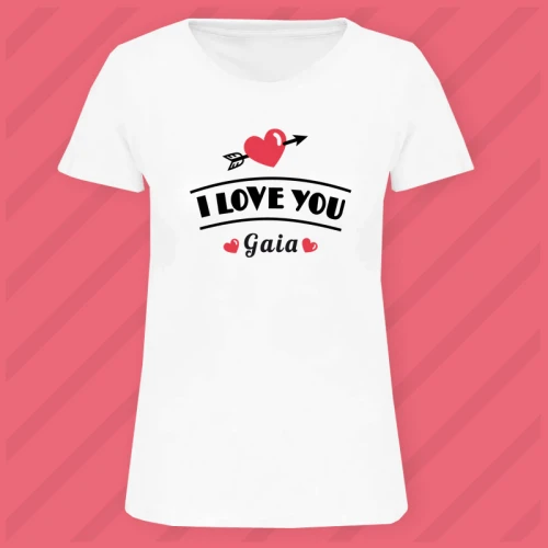 Maglietta I Love You Lady