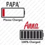 Coordinato Please Charge Body e Maglietta Man