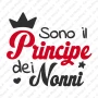 Body Principe dei Nonni Manica Lunga