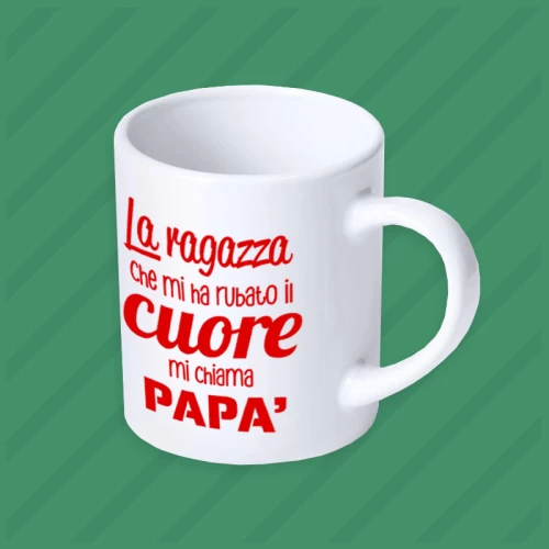 Tazza Rubato Cuore Papà