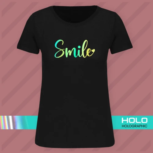 Maglietta Smile Holo Lady