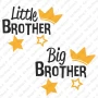 Coordinato Little Brother Big Brother Body e Maglietta Baby