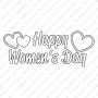 Portachiavi Happy Womens Day