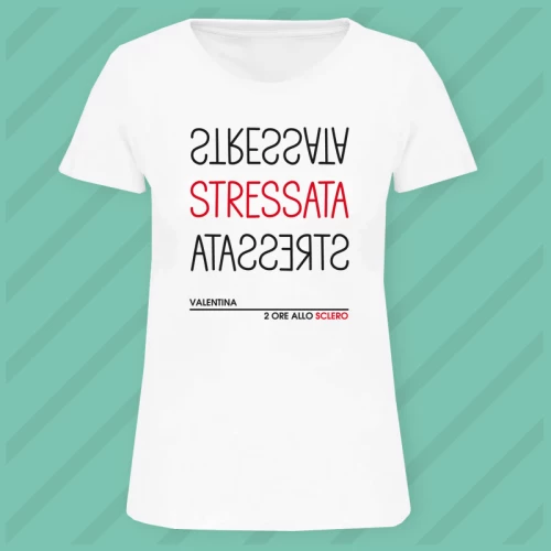 Maglietta Stressata Lady