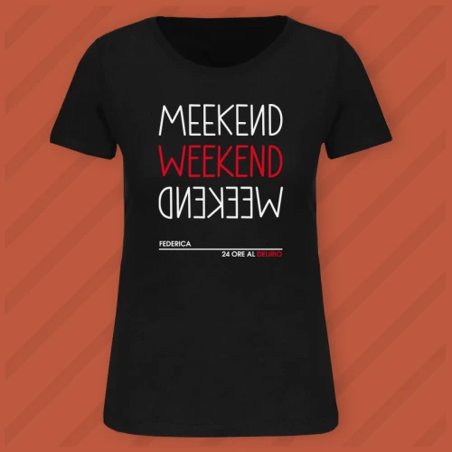 Maglietta Weekend Lady